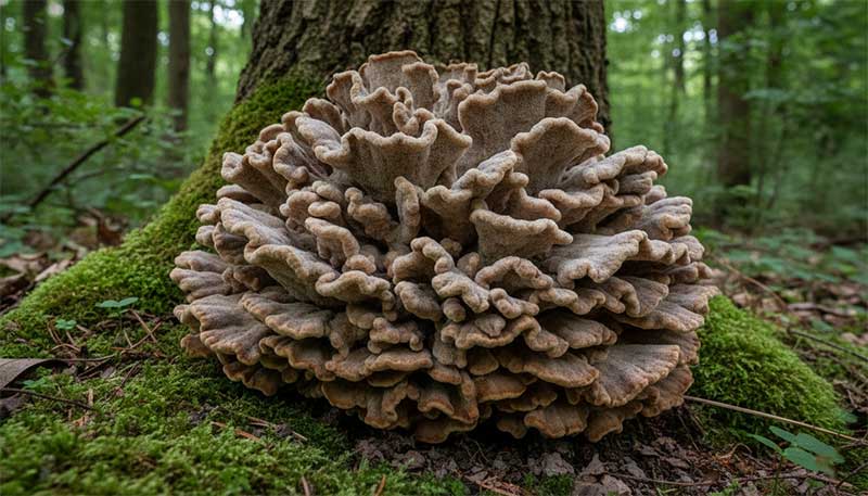 Maitake mushroom hen of the woods