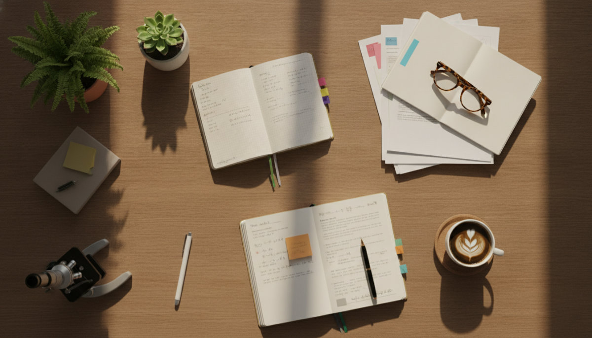 Research desk