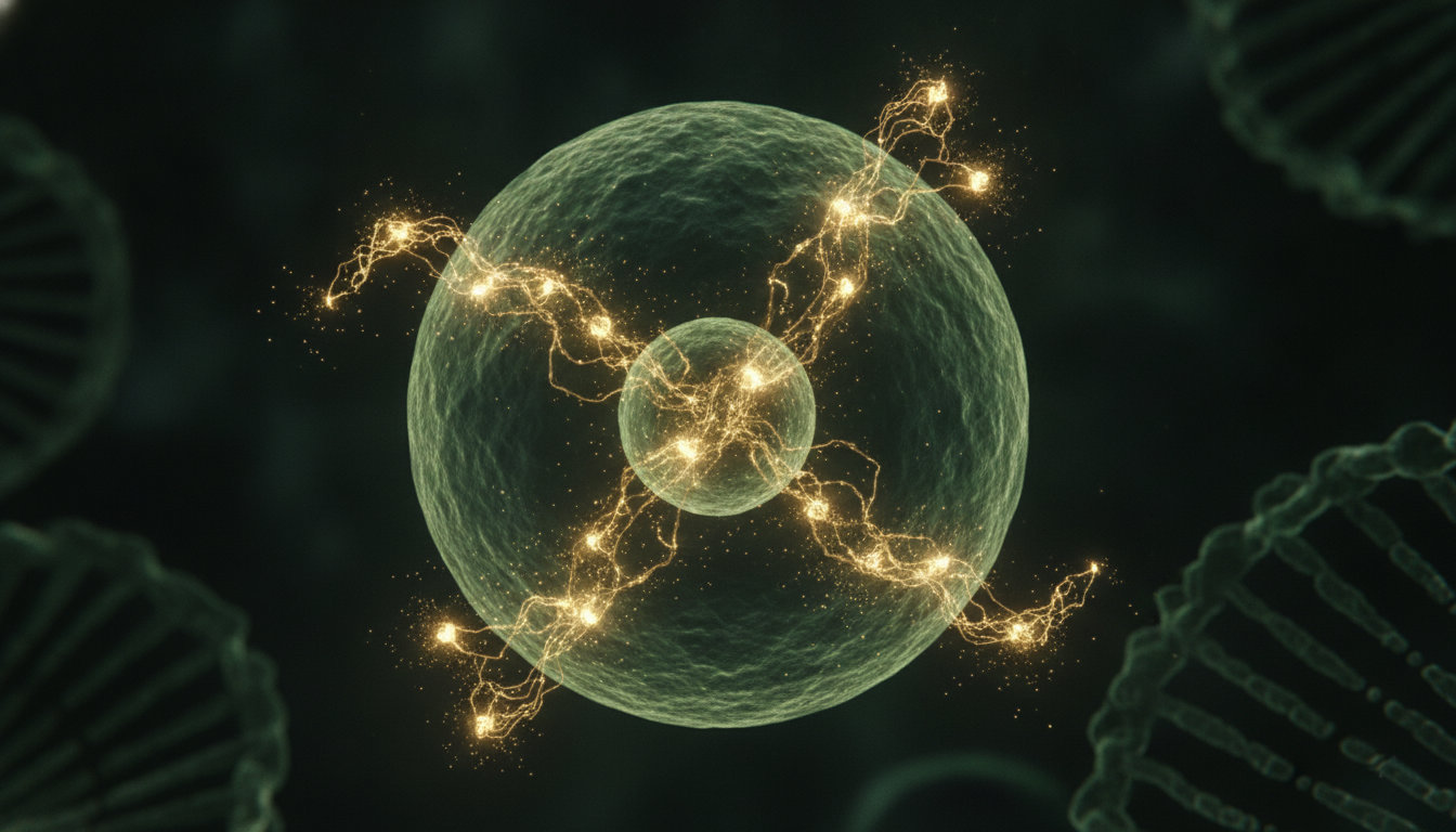 NRF2 genetic switch activation - sulforaphane mechanism in the cell nucleus