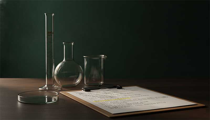Laboratory research setting representing the scientific study of taurine and aging